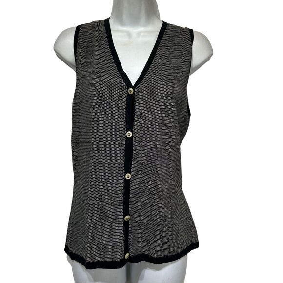 callaway golf by Nordstrom italy chiana button up knit vest Size S - Picture 1 of 7